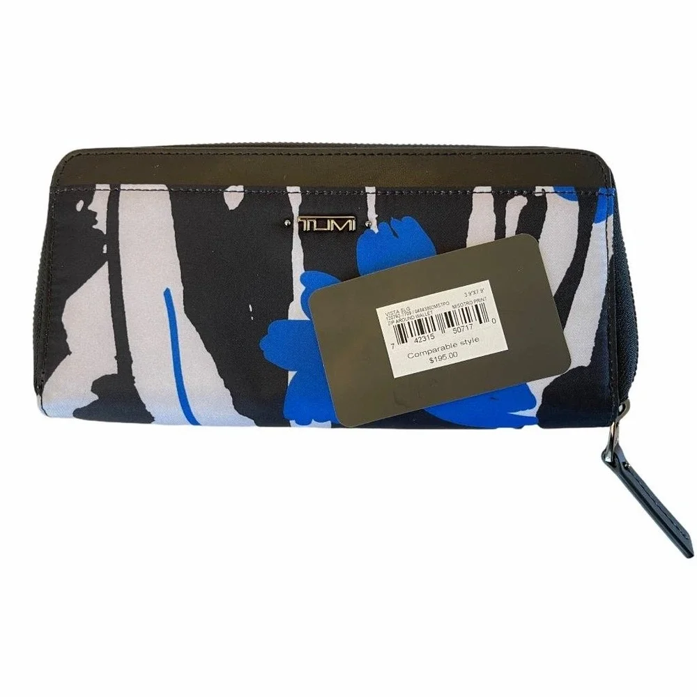 Tumi Vista Nylon SLG Zip around Wallet, Misotro Print, 0483802MSTPO‎